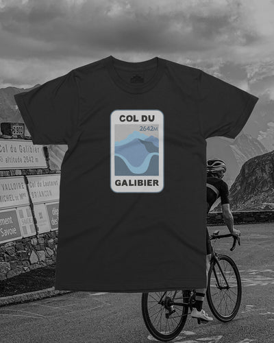Col du Galibier T-shirt - Black