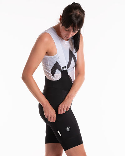 Women's BoC Cargo Bib Shorts - Black