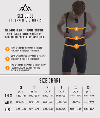 Empire Bib Shorts - Black