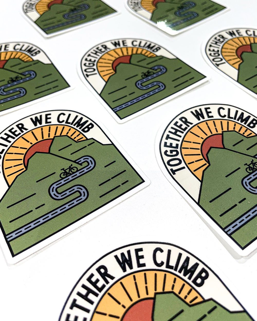 Together we Climb Graphic Stickers Pack