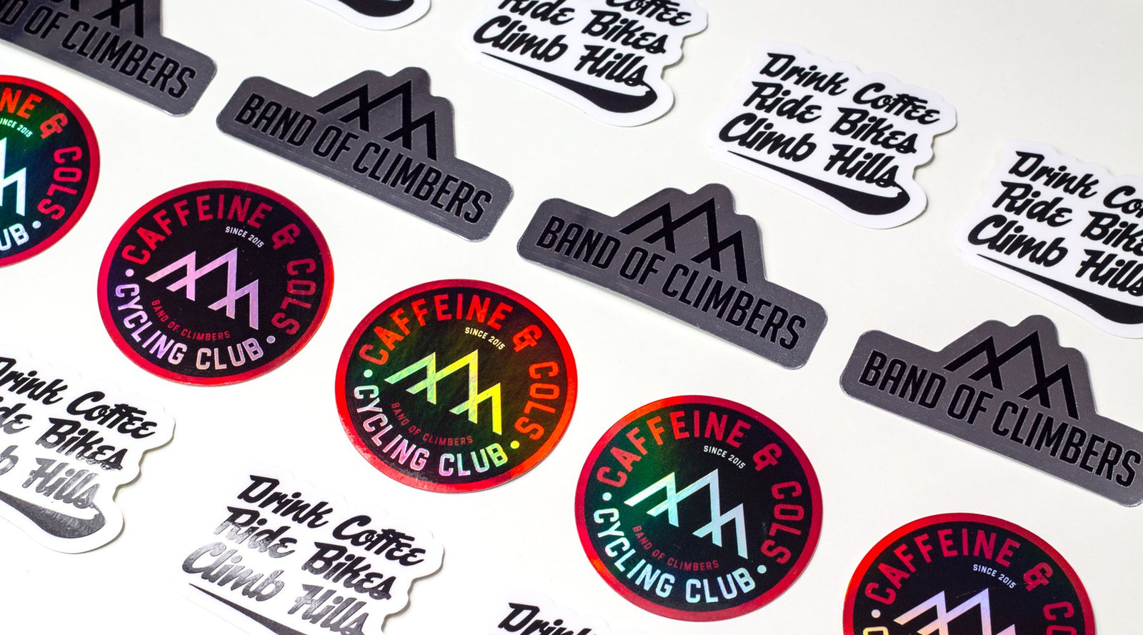 Band of Climbers Stickers
