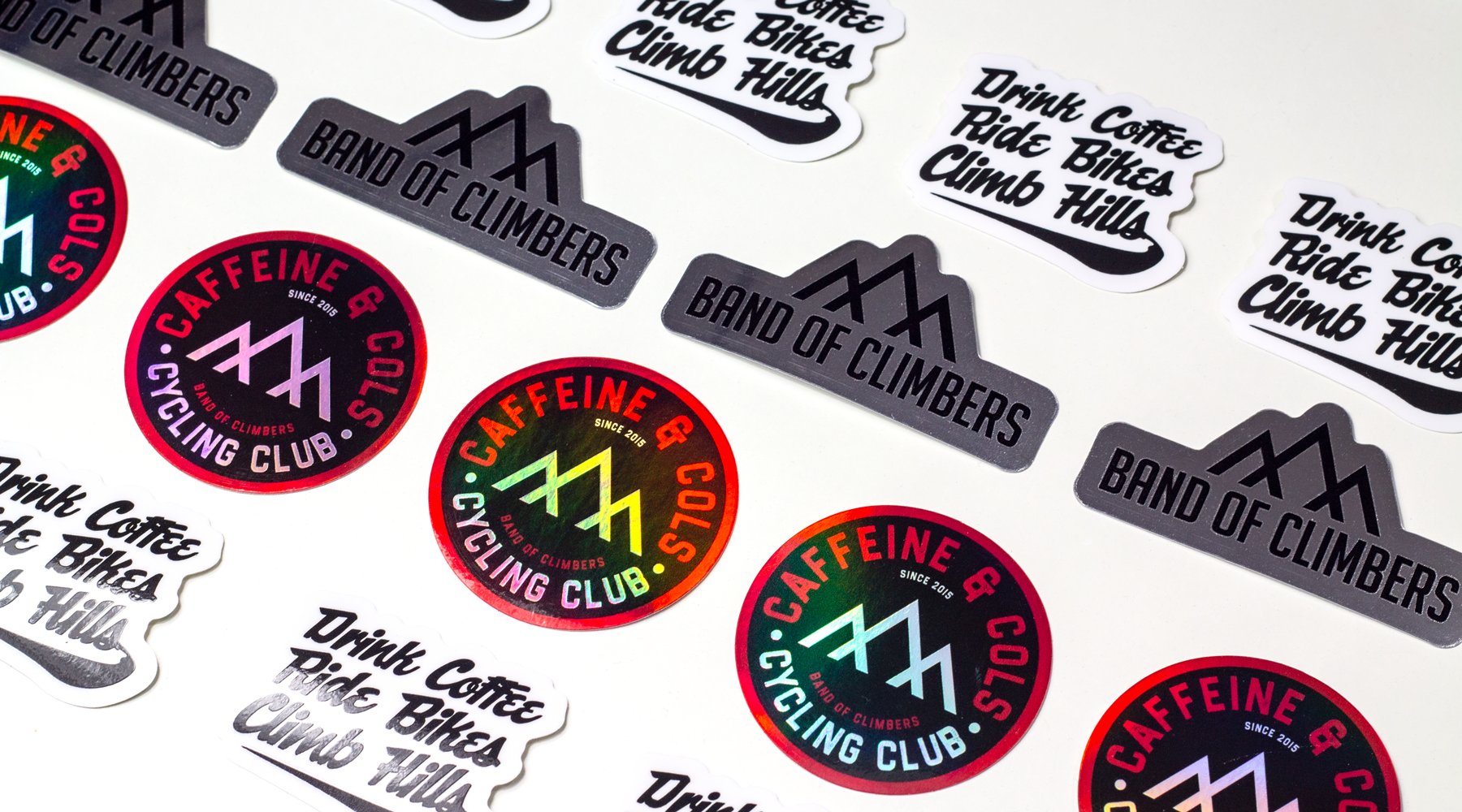 Band of Climbers Stickers