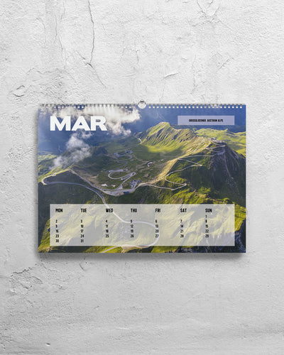 The Band of Climbers Epic Climbs Calendar 2026