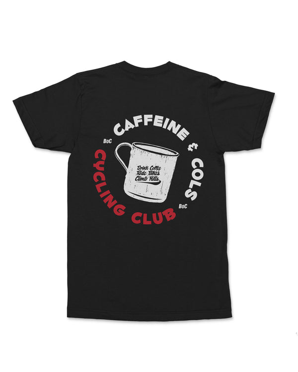 Caffeine & Cols BoC Originals T-shirt - Black - Band of Climbers