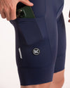 BoC Cargo Bib Shorts - Navy