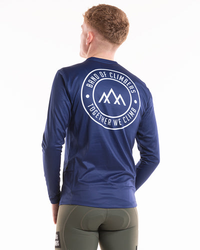 Long Sleeve Adventure Tech T-shirt - Navy