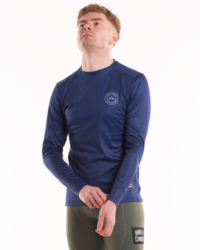 Long Sleeve Adventure Tech T-shirt - Navy