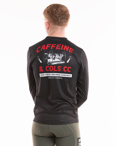 Long Sleeve Adventure Tech T-shirt - Caffeine & Cols Edition