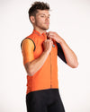 The X-Lite Wind Gilet - Orange