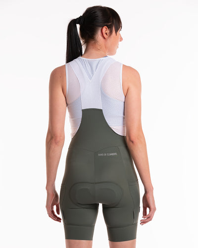 Women's BoC Cargo Bib Shorts - Olive