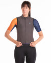 Women's The X-Lite Wind Gilet - Graphite