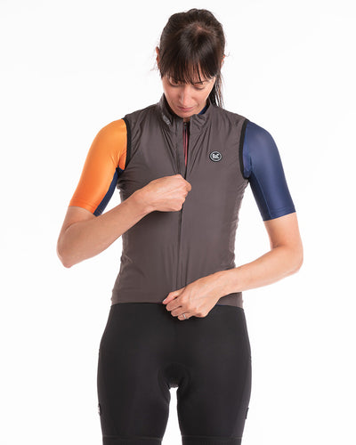 Women's The X-Lite Wind Gilet - Graphite