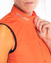 Women's The X-Lite Wind Gilet - Orange