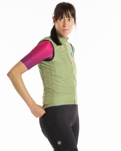 Women's The X-Lite Wind Gilet - Olive