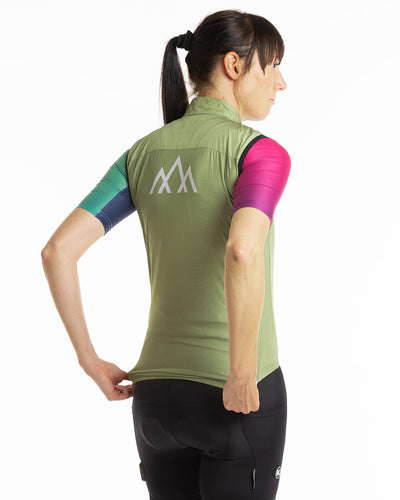 Women's The X-Lite Wind Gilet - Olive