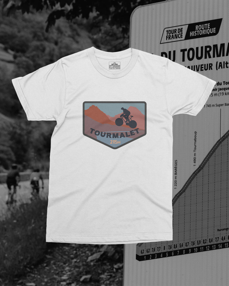 Col du Tourmalet T-shirt - White