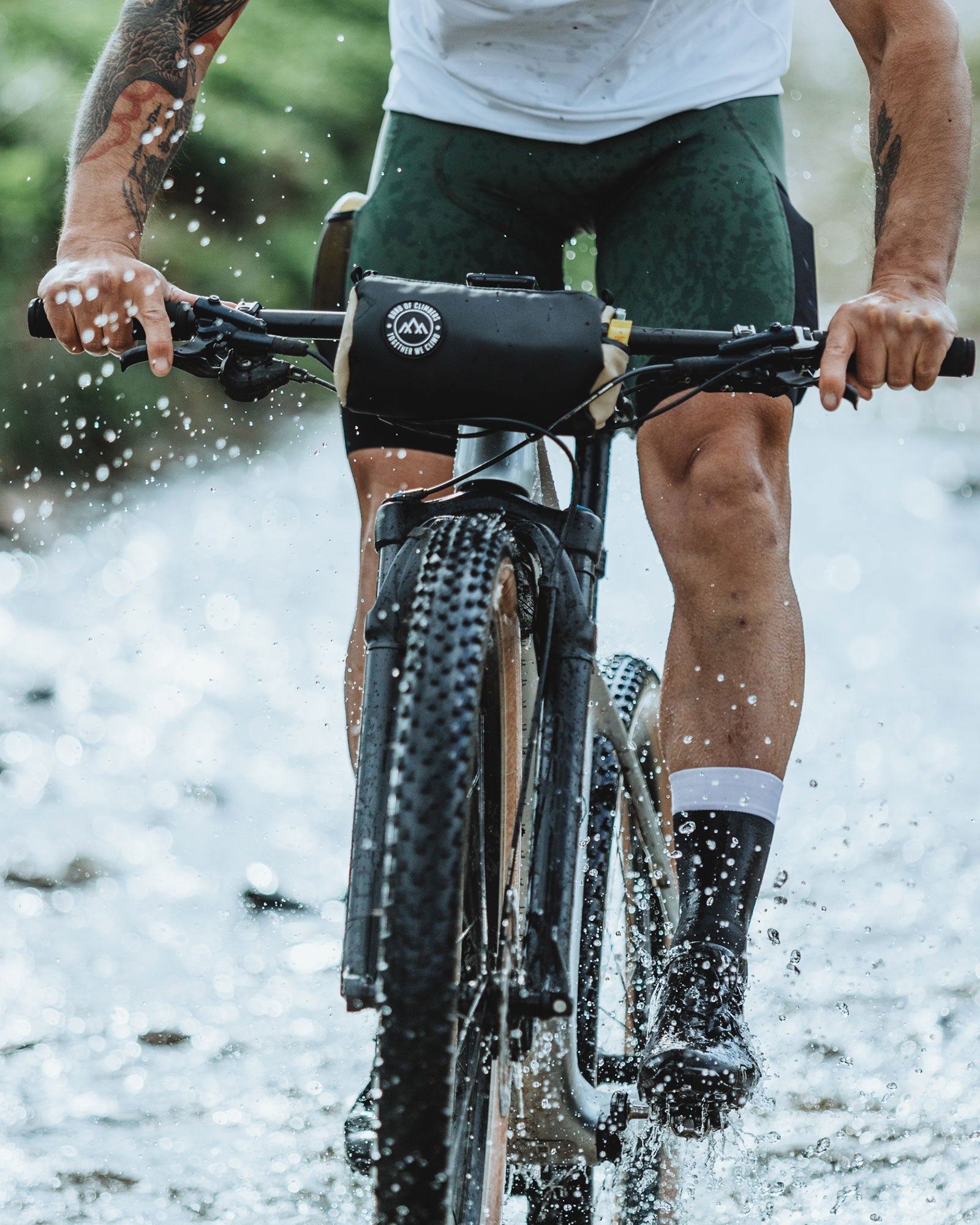 Adventure Bar Bag Charcoal Band of Climbers - Main Image
