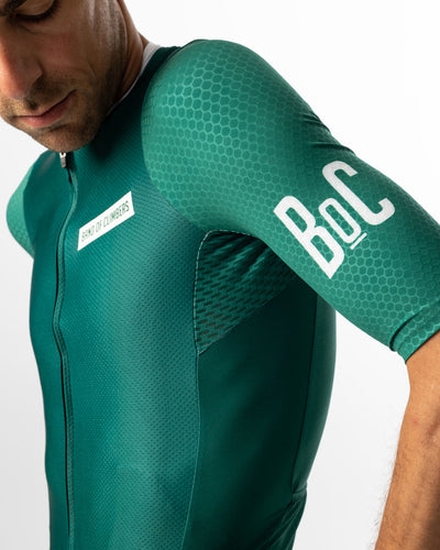 Helix Pro Jersey - Forest Green