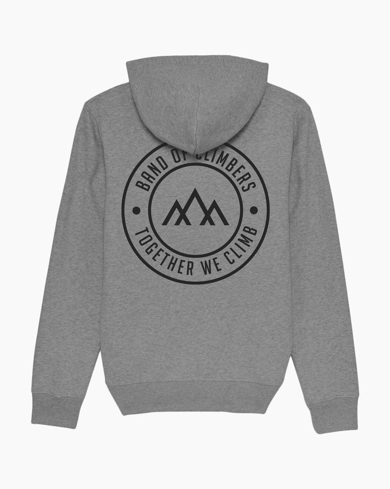 Together We Climb Hoodie - Heather Grey