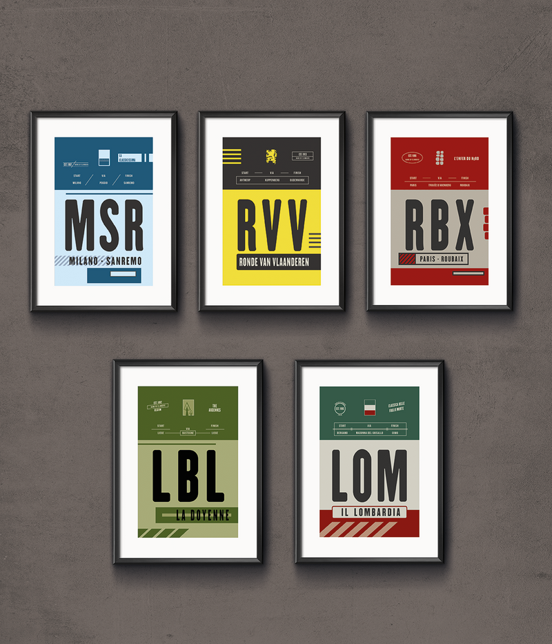 Il Lombardia Race Pass Print
