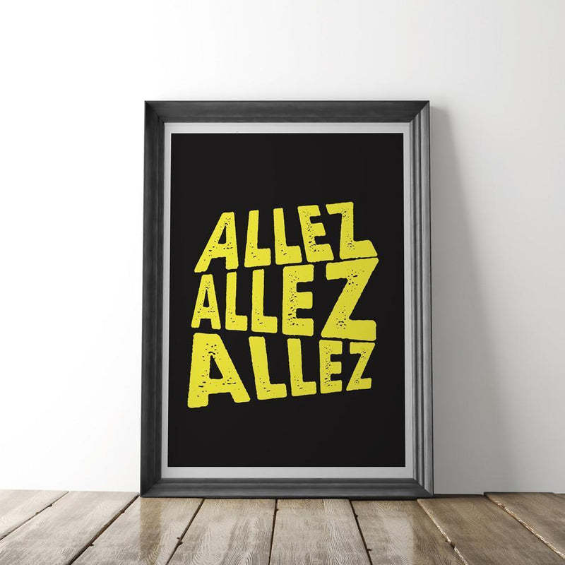 ALLEZ Print - Black