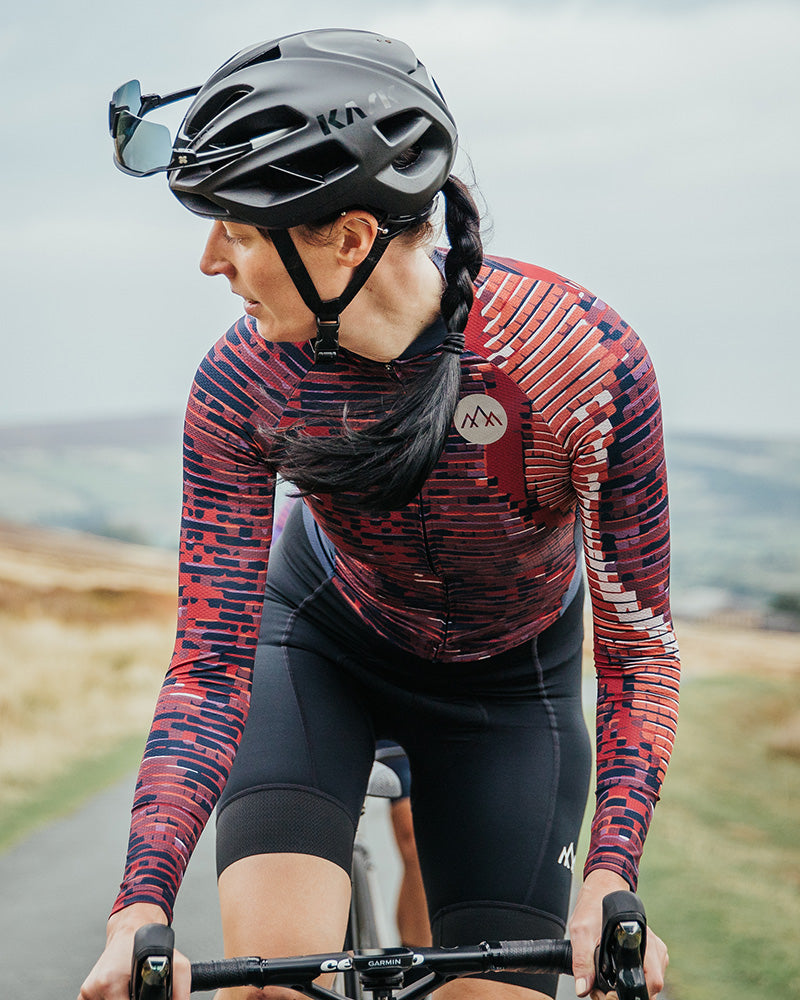 Women's Ammolite Jersey - Tuscan Red