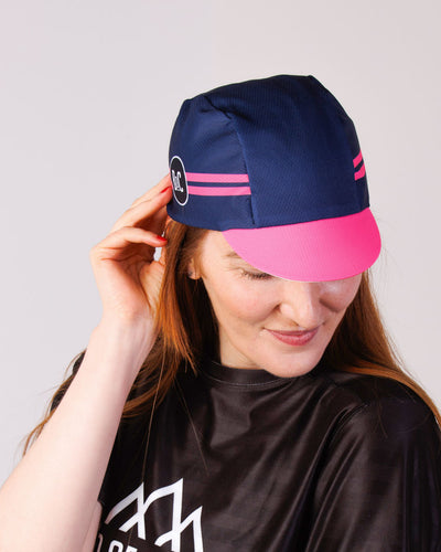 Highline Cycling Cap - Navy