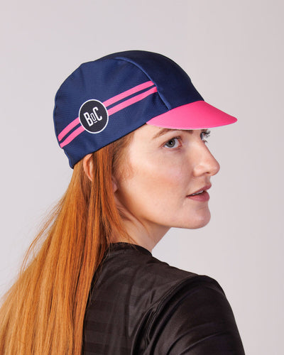 Highline Cycling Cap - Navy