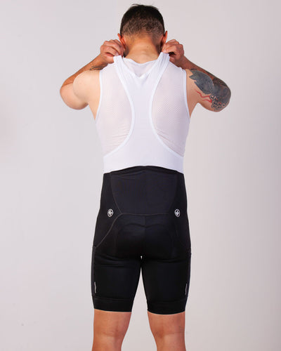 Adventure Cargo Bib Shorts - Black