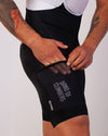 Adventure Cargo Bib Shorts - Black