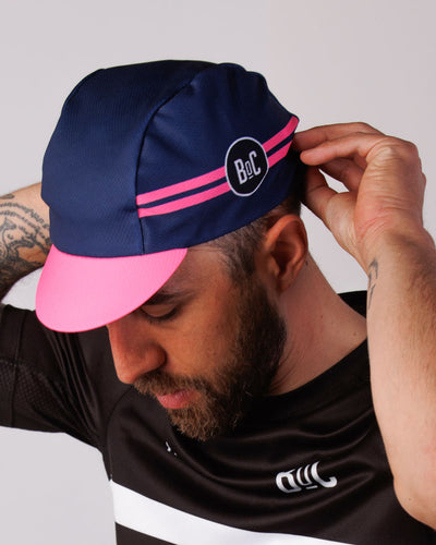 Highline Cycling Cap - Navy