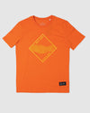 Contour T-shirt - Orange