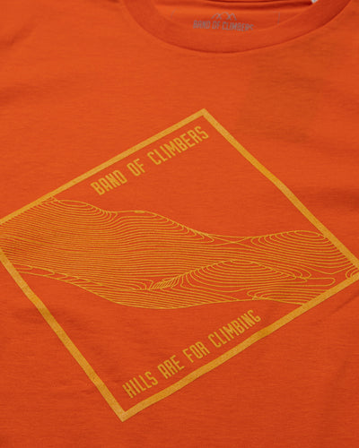 Contour T-shirt - Orange