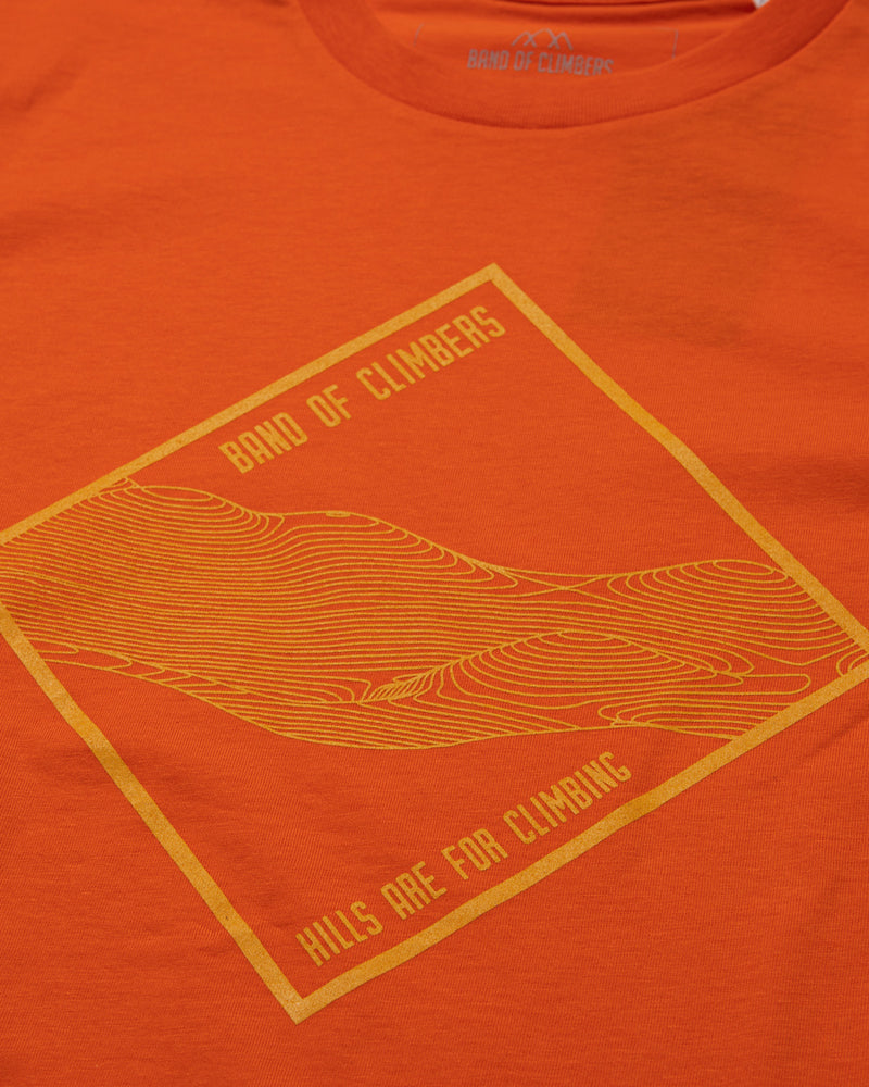 Contour T-shirt - Orange