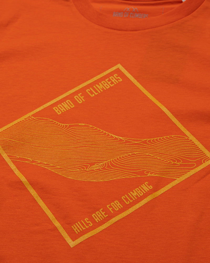 Contour T-shirt - Orange