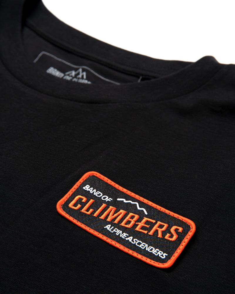 Alpine Ascenders Patch T-Shirt - Black