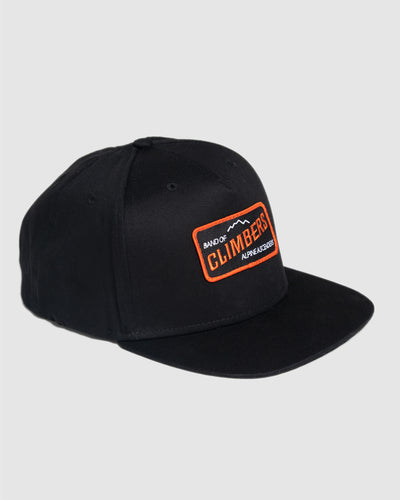 Alpine Ascenders Snapback Cap - Black
