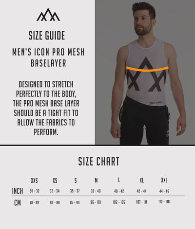 Only A Hill Pro Mesh Base Layer - Black