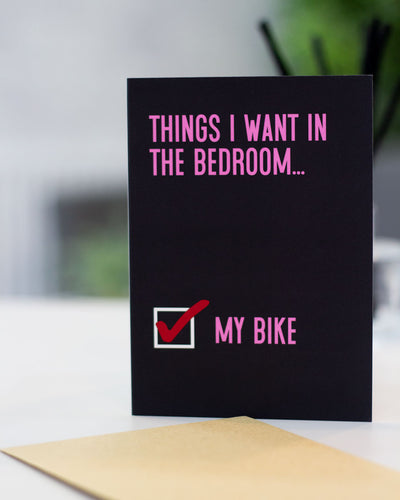 In the Bedroom - Honest Valentines Card