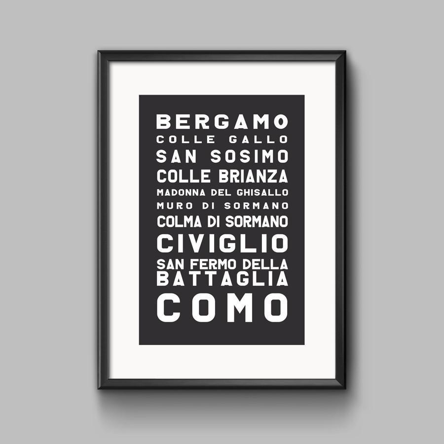 Tour of Lombardy Print