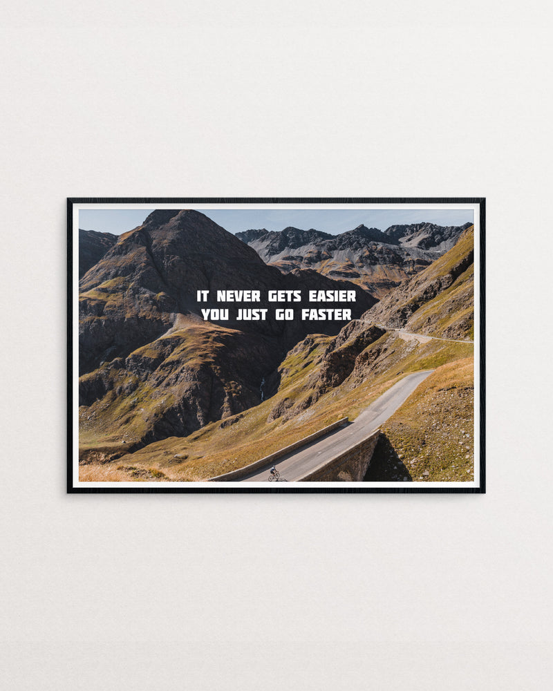 It Never Gets Easier - The Iseran - Photographic Print