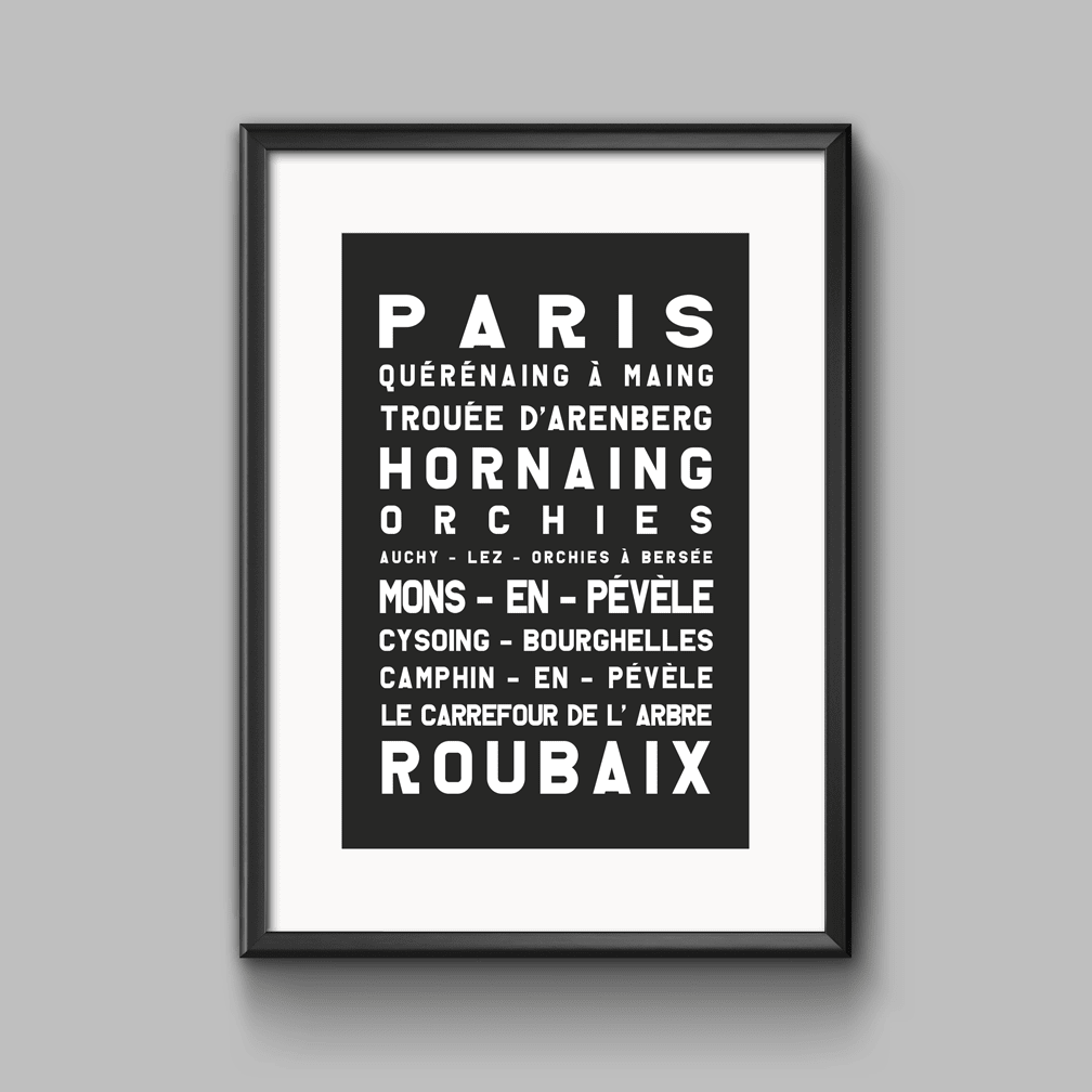 Paris Roubaix Print