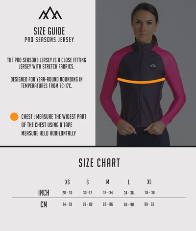 Women's Pro Seasons Jersey - Purple