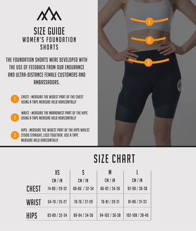 Women's Foundation Shorts - Black