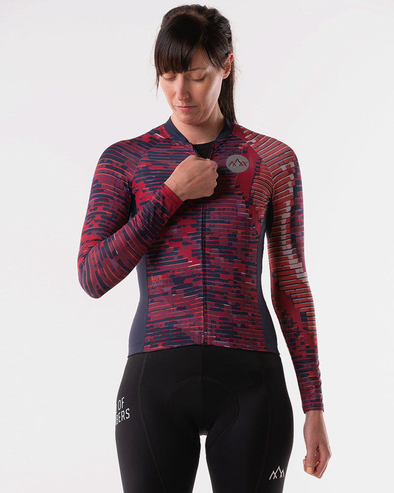 Women's Ammolite Jersey - Tuscan Red