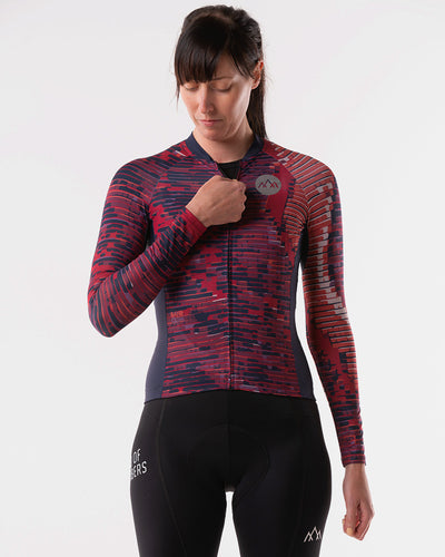 Women's Ammolite Jersey - Tuscan Red