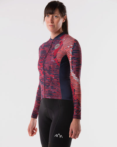 Women's Ammolite Jersey - Tuscan Red