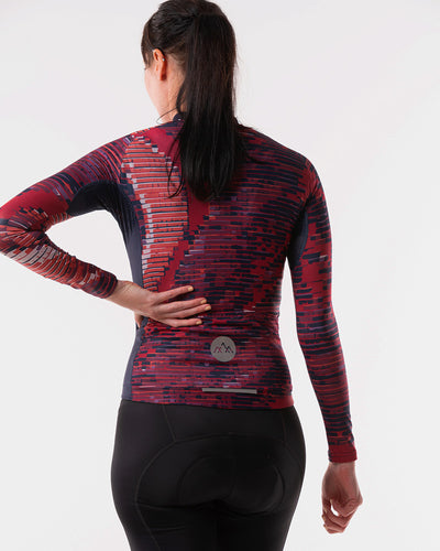 Women's Ammolite Jersey - Tuscan Red