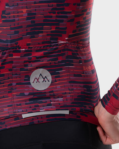 Women's Ammolite Jersey - Tuscan Red