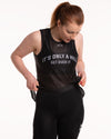 Women's Only A Hill Pro Mesh Base Layer - Black